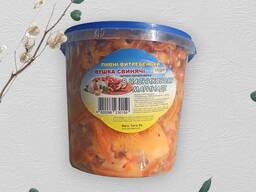 Вуха свинячі копченні в маринаді Часник 1 кг