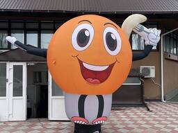 Вулична їжа реклама надувна