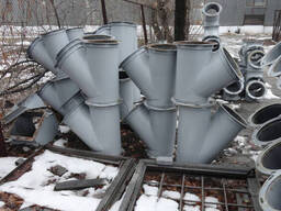 Ввод самотека элеваторного