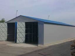 Виготовляємо металеві ангари, склади, термосклади під ваші розміри