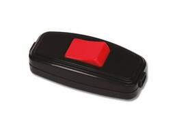 Выключатель Horoz для бра (крас. чёр. )