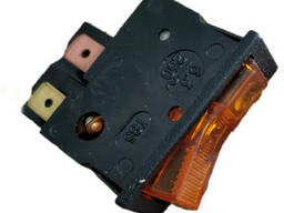 Вимикач клавішний ВК-42 6.3А з підсвічуванням