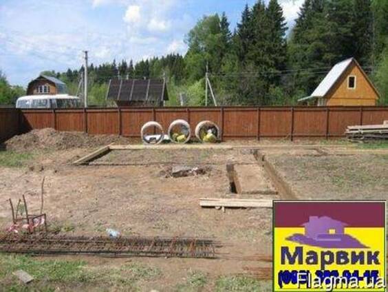 Выкопать траншею
