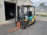 Вилковий автонавантажувач Komatsu на великих 12 колесах. Модель:FG20C-16. - фото 1