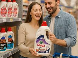 Виробник побутової хімії з Польщі – пральний порошок гель Pure Fresh 4L виробник Європа