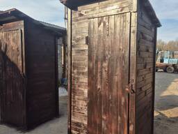 Вуличний дерев’яний туалет, туалет на двір, туалет дерев’яний купити, туалет для да