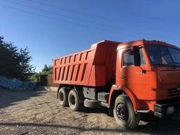 Доставка сыпучих стройматериалов: бут, песок, щебень, грунтовые материалы Самосвал до 15 т