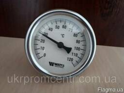 WATTS 63/50, 120С, ОШ биметаллический термометр