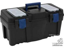 Ящик для інструментів з органайзером пластиковий Caliber 22" TM Virok 550 х 267 х 270 мм