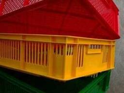 Ящик пластиковый в большом ассортименте ! Крепкие ! Продажа от 30шт.