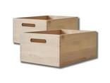 Деревянный ящик для хранения вещей, Коробка деревянная, Комплект ящиков BOX, декоративный - фото 2