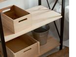 Деревянный ящик для хранения вещей, Коробка деревянная, Комплект ящиков BOX, декоративный - фото 5