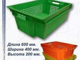 Ящики для молока размер 600Х400Х200