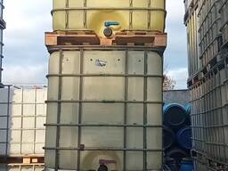 Єврокуби бу, бочки, 1000л