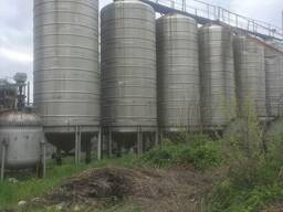 Ёмкость, бочка, резервуар 16 - 50 м3, из нержавейки, реактора.