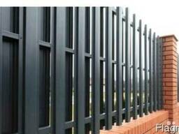 Паркан із євроштакетника під ключ