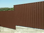 Забор из профнастила (профлиста). "Броневик" Днепр. - фото 2