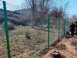 Забор из сетки рабицы с установкой под ключ в Запорожье - фото 1