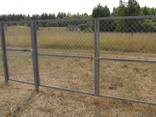Забор из сетки рабицы с установкой под ключ в Запорожье - фото 3