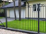 Забор металлический "под ключ" - фото 1