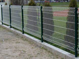 Забор Ограждение из 2d 3d сварной рулонной секционной сетки - фото 1
