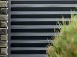 Паркан ЖАЛЮЗІ • Ламелі для паркану Жалюзі • Сучасний паркан - фото 1