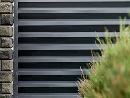 Забор ЖАЛЮЗИ • Ламели для забора Жалюзи • Современный ЗАБОР