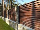 Паркан ЖАЛЮЗІ • Ламелі для паркану Жалюзі • Сучасний паркан - фото 2