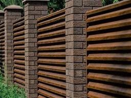 Паркан ЖАЛЮЗІ • Ламелі для паркану Жалюзі • Сучасний паркан