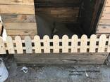 Забор из штакетника. Любые размеры, строганная доска 20мм. - фото 2