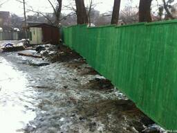 Огородження будівництв швидко, не дорого, надійно.