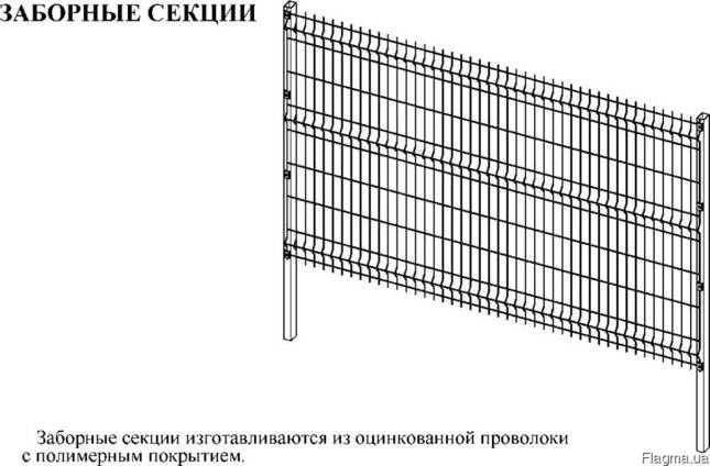 Заборные секции