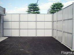 Заборы из сэндвич панелей. "Броневик"