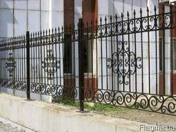 Заборы Киев, изготовление, покраска, монтаж.