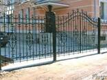 Заборы Киев, изготовление, покраска, монтаж. - фото 1