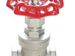 Задвижка нержавеющая муфтовая AISI316 Ду25 Ру16