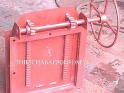 Засувка реєчна ручна ТЗР-300 (дві рейки)