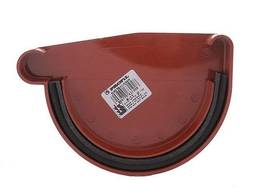 Заглушка ринви Profil права Р 130 цегляна