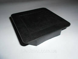 Заглушка тля трубы 100х100 пластиковая