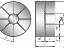 Заглушки плоские приварные с ребрами ОСТ 34.10.759-97