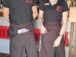 Заказать униформу для официантов( фар уки, футболки, поло, логотипы)