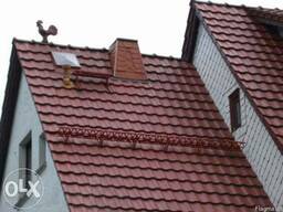 Замена кровли на металлочерепицу. Монтаж металлочерепицы