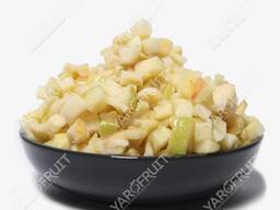 Заморожене яблуко кубик