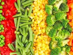 Замороженные овощи (почти все виды)