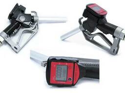 Заправочный пистолет со счетчиком электронным счётчиком для