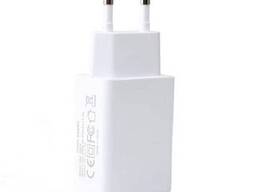 Зарядний пристрій USB 5V/2.1А White (Ridy-10)