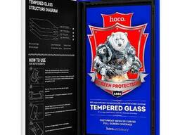 Защитное стекло iPhone 17 и iPhone 16 Pro 6.3 HOCO A888 Bear Shield series full screen