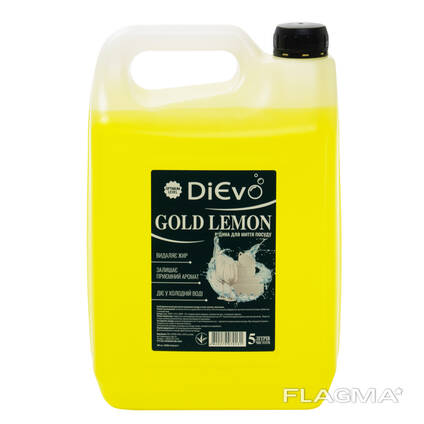 Засіб для миття посуду Gold Lemon Optimum 5л ТМ DiЄvo (60030)