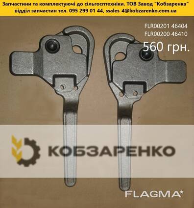 Засувки на задні борти, замки на борти