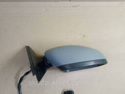Зеркало боковое, левое 5J1857501AR Skoda Fabia II